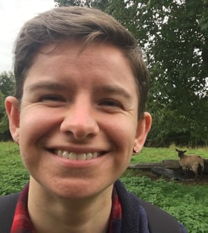 Profile photo with sheep