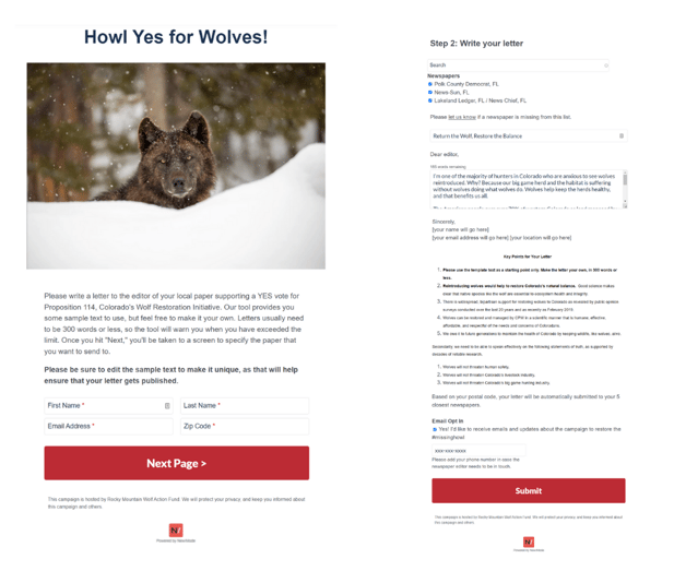 Rocky Mountain Wolf Action Fund