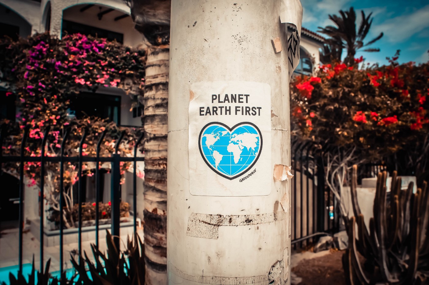 sign planet earth first