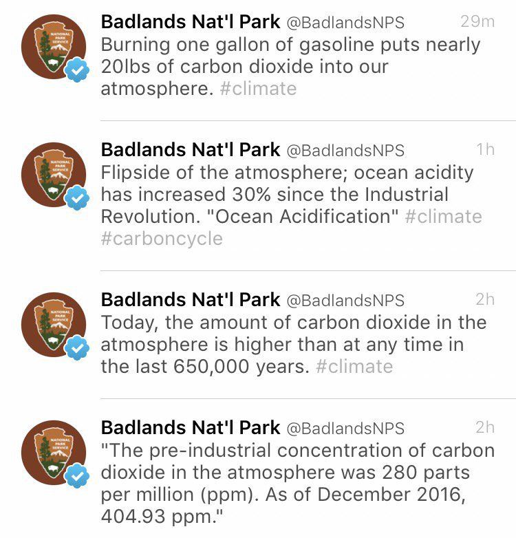 National Park Service Goes Rogue