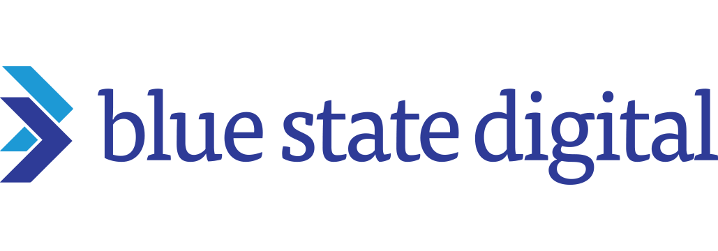 blue state digital logo